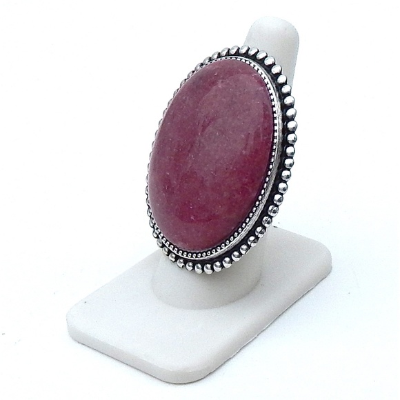 GASOLINE GLAMOUR RHODONITE RING - Picture 2 of 4